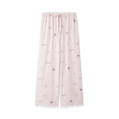 GELATO PIQUE x Sanrio Women's All Over Pattern Long Pants "Pink"
