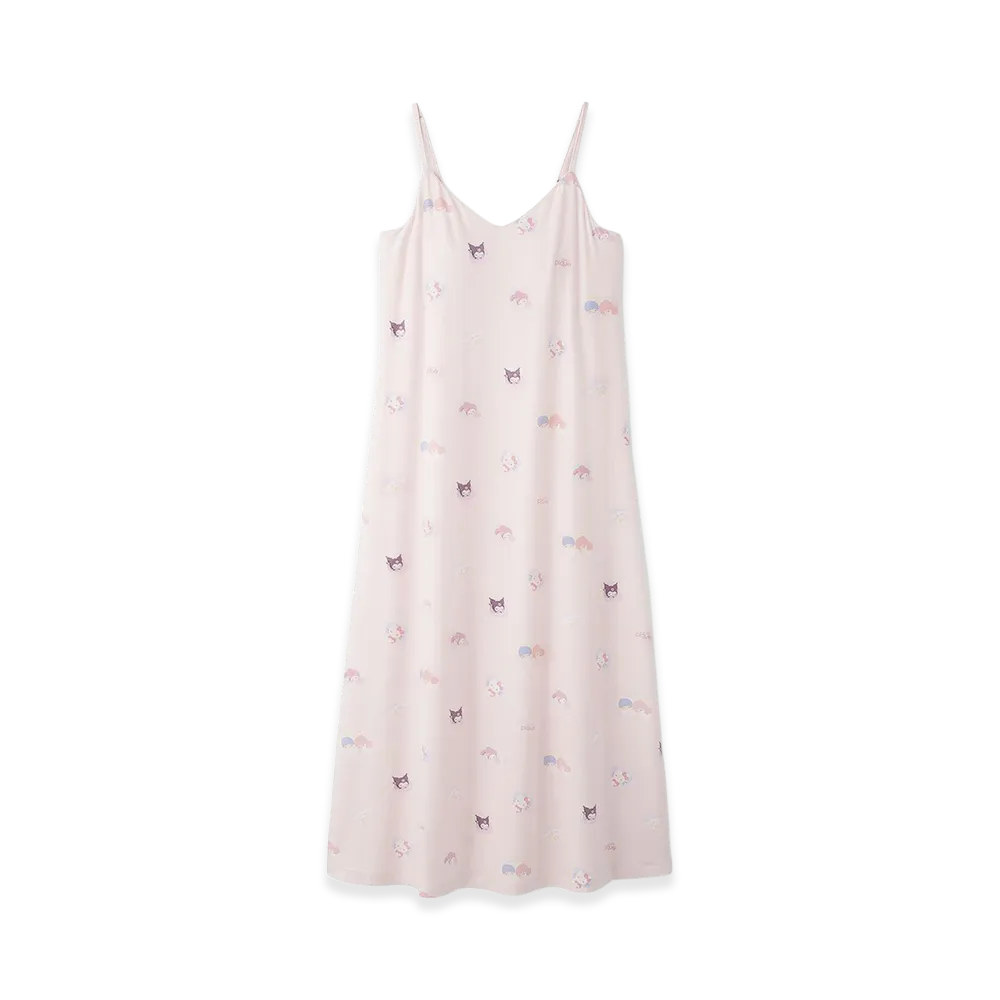GELATO PIQUE x Sanrio Women's All Over Pattern Dress "Pink"