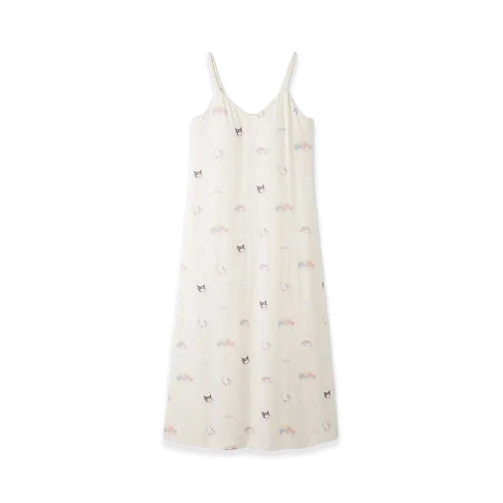 GELATO PIQUE x Sanrio Women's All Over Pattern Dress "Off White"