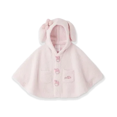 GELATO PIQUE x Sanrio Kids Poncho My Melody "Pink"