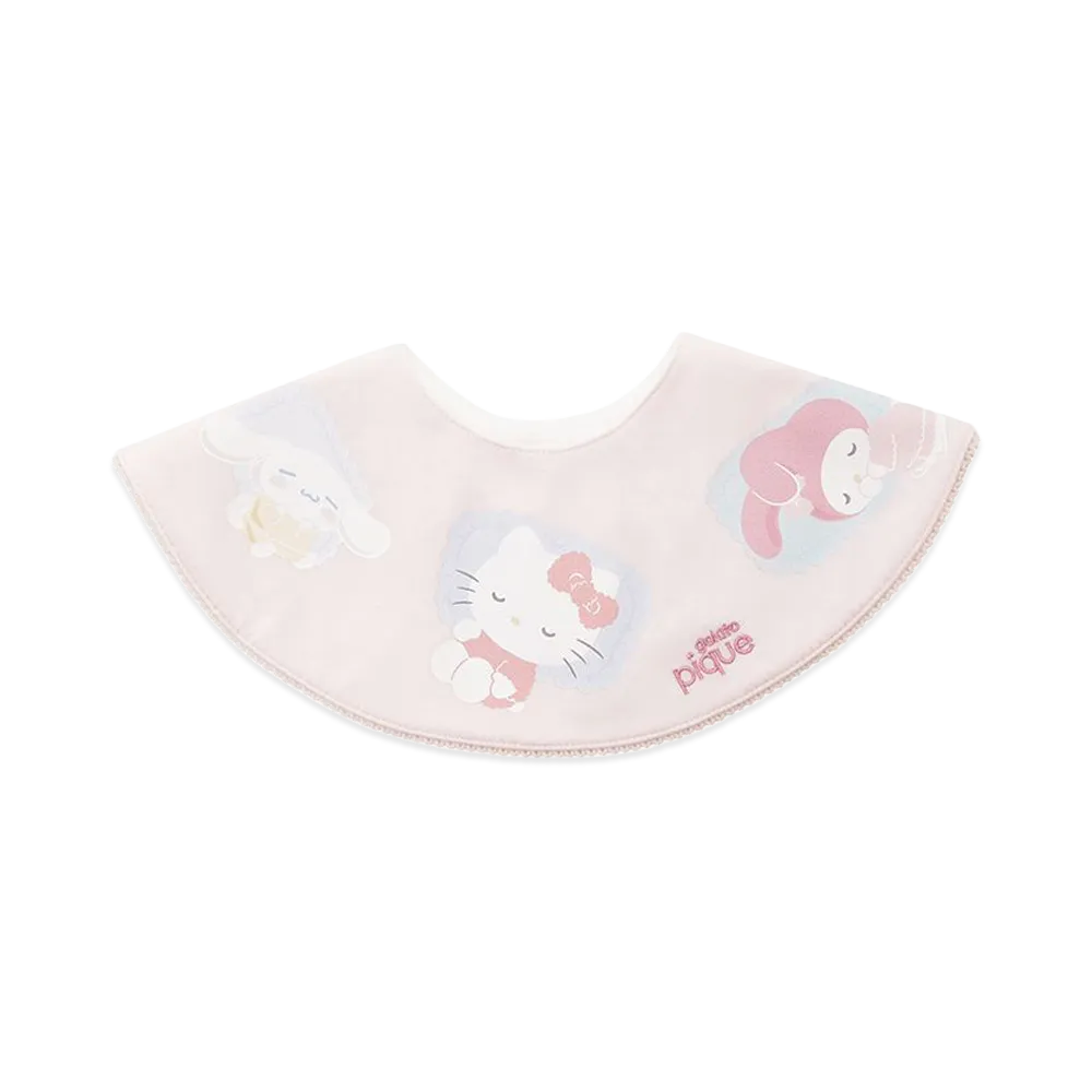 GELATO PIQUE x Sanrio Kids Bib "Pink"