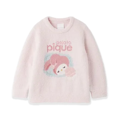GELATO PIQUE x Sanrio Kids Baby Moco Jacquard Pullover My Melody "Pink"