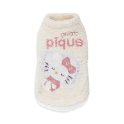 GELATO PIQUE x Sanrio Cat & Dog Jacquard Pullover Hello Kitty "Off White"