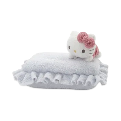 GELATO PIQUE x Sanrio Plush Tissue Case Hello Kitty "Off White"