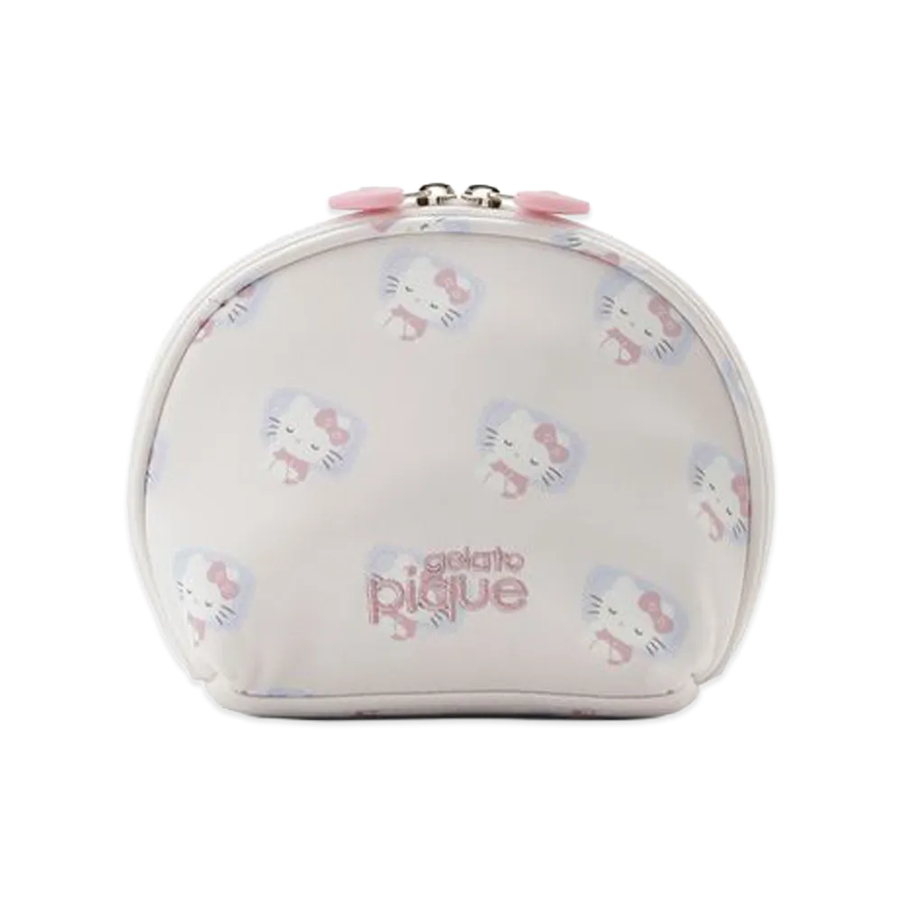 GELATO PIQUE x Sanrio All Over Pattern Pouch Hello Kitty "Off White"