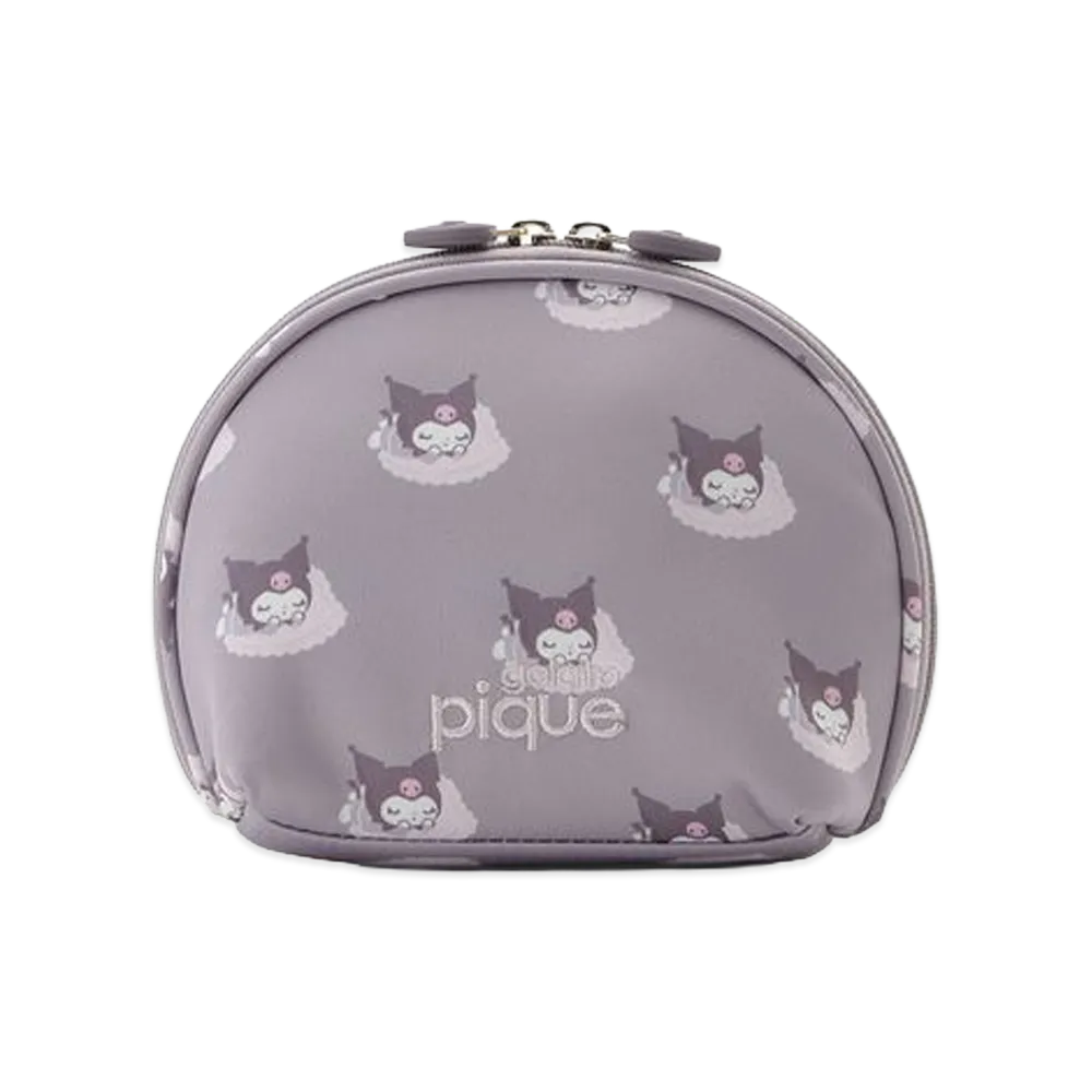 GELATO PIQUE x Sanrio All Over Pattern Pouch Kuromi "Purple"