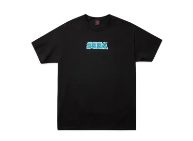 Geeks Rule x SEGA Company Logo Silkscreen Printing T Shirt "Black"