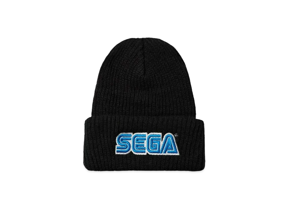 Geeks Rule x SEGA Company Logo Knit Cap "Black"