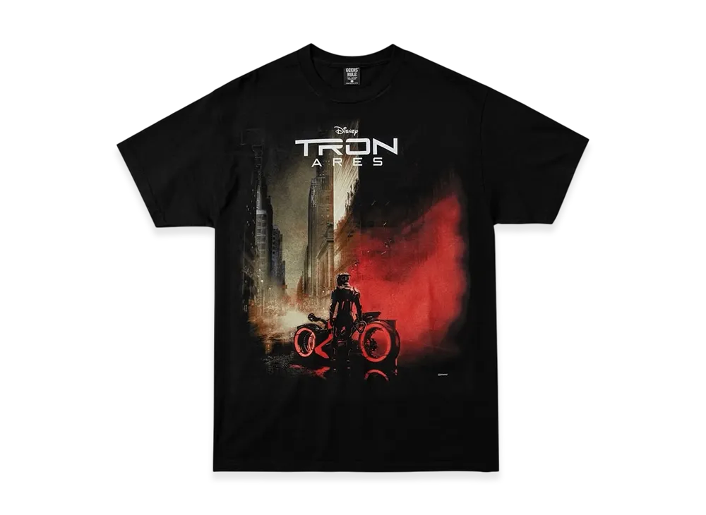 Geeks Rule x Tron: Ares Silkscreen Printing T Shirt "Black"