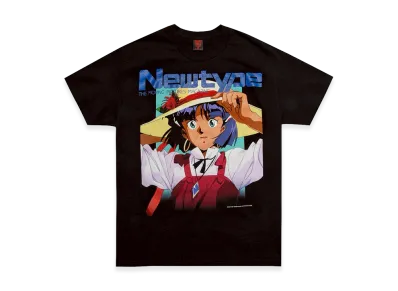 Geeks Rule x Newtype x The Secret Of Blue Water 15 Silkscreen Printing T Shirt "Black"