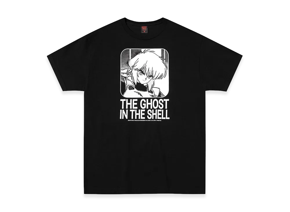 Geeks Rule x Dover Street Market (DSM) x THE GHOST IN THE SHELL Silkscreen Printing T Shirt "Black"