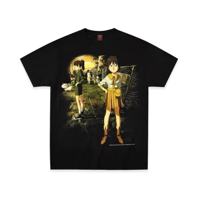 Geeks Rule x Den-noh Coil Silkscreen Printing T Shirt "Black"