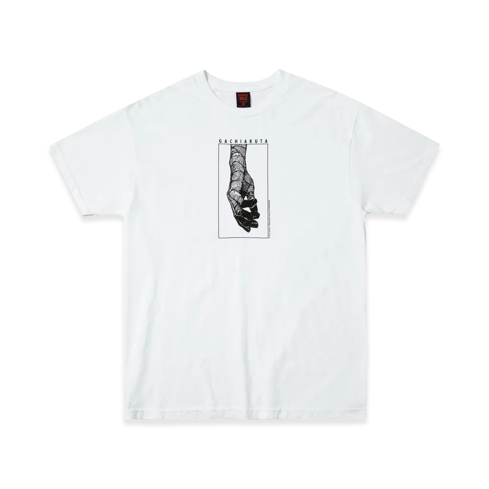 Geeks Rule x GACHIAKUTA Silkscreen Printing T-Shirt (Manga Ver.) "White"