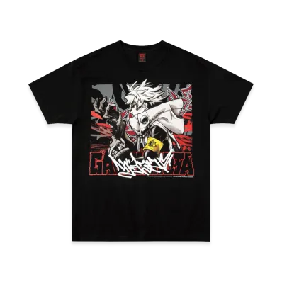 Geeks Rule x GACHIAKUTA Silkscreen Printing T-Shirt (Anime Ver.) "Black"