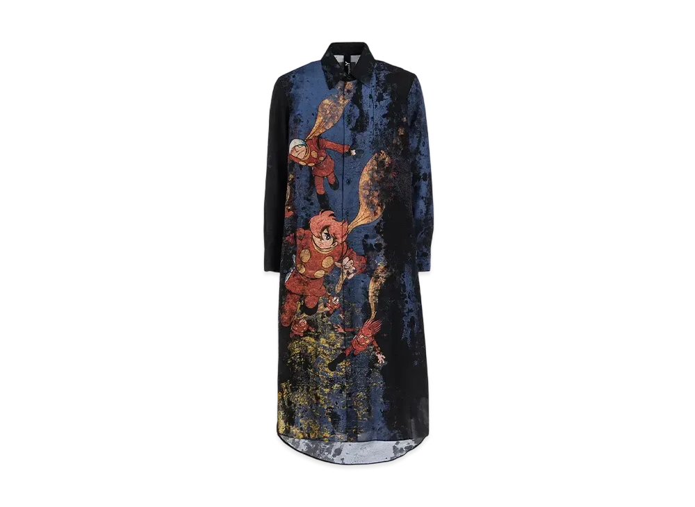 Ground Y x CYBORG009 60th 00 Number Cyborg Long Dress Shirt "Black"