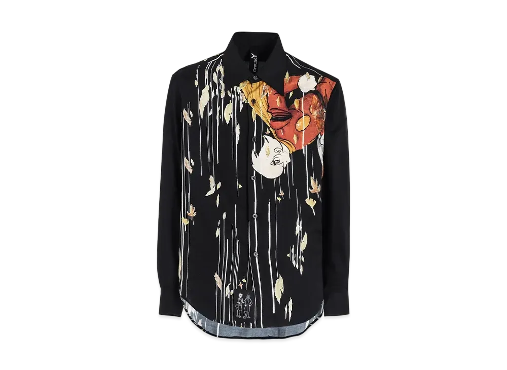 Ground Y x CYBORG009 60th Cyborg 009 Acceleration Mode Slim Shirt "Black"