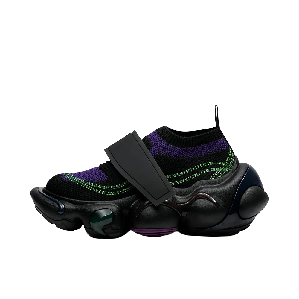 grounds GRAFFITI NOA "Black Purple Neon/Black Mix"