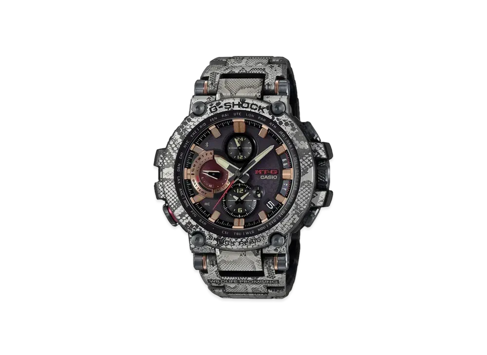 Casio G-Shock MTGB1000WLP1 - 52mm in Stainless Steel