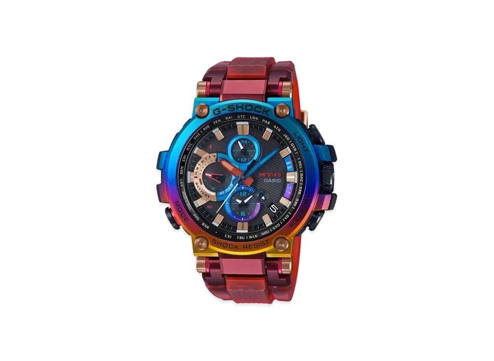 Casio G-Shock MTGB1000VL-4A - 52mm in Stainless Steel