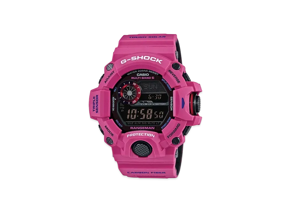 Casio G-Shock Rangeman Men in Sunrise Purple GW-9400SRJ-4JF - 54mm in Resin