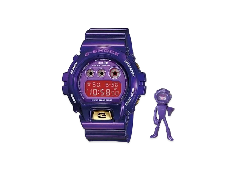 Casio G-Shock x Purple Man Box Set DW-6900SW-6 - 48mm in Resin