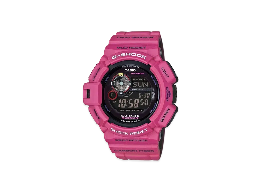 Casio G-Shock Mudman Men in Sunrise Purple GW-9300SR-4JF - 54mm in Resin