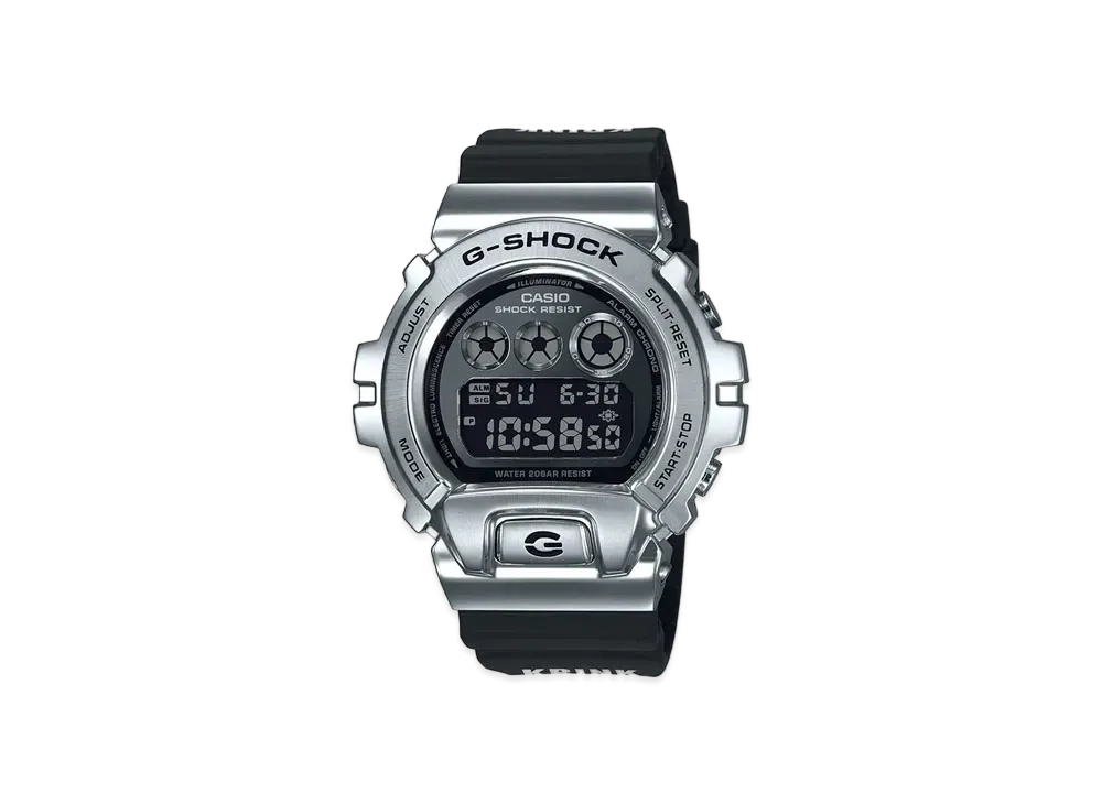 Casio G-Shock x Krink GM6900-1KR - 50mm in Stainless Steel
