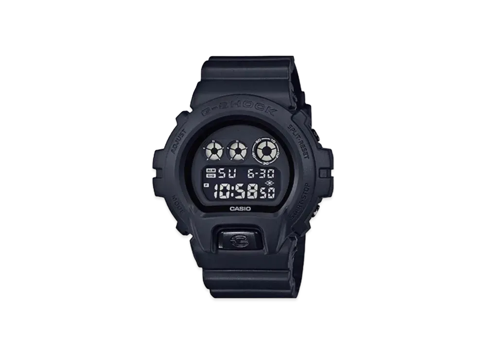 Casio G-Shock DW6900BB-1 - 50mm in Stainless Steel