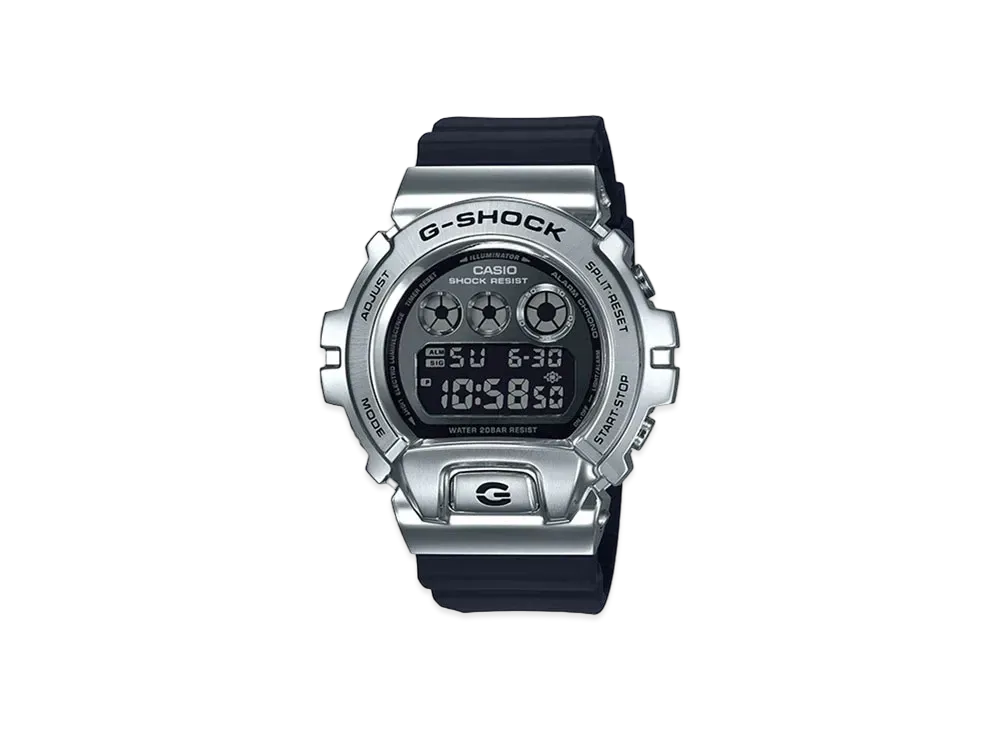 Casio G-Shock GM6900-1 - 50mm in Stainless Steel