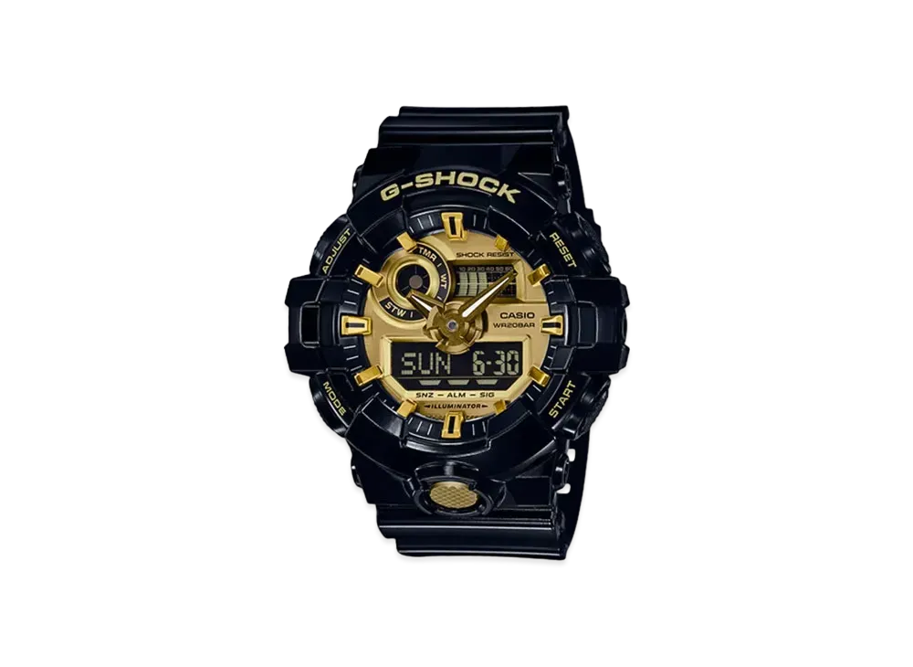 Casio G-Shock GA710GB-1ACR - 58mm in Resin