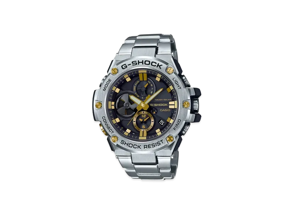 Casio G-Shock GSTB100D-1A9 - 54mm in Stainless Steel