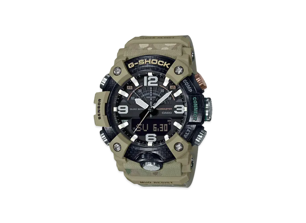 Casio G-Shock Mudmaster x The British Army GGB100BA-1A - 53mm in Resin