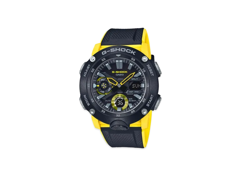 Casio G-Shock GA2000-1A9 - 49mm in Resin