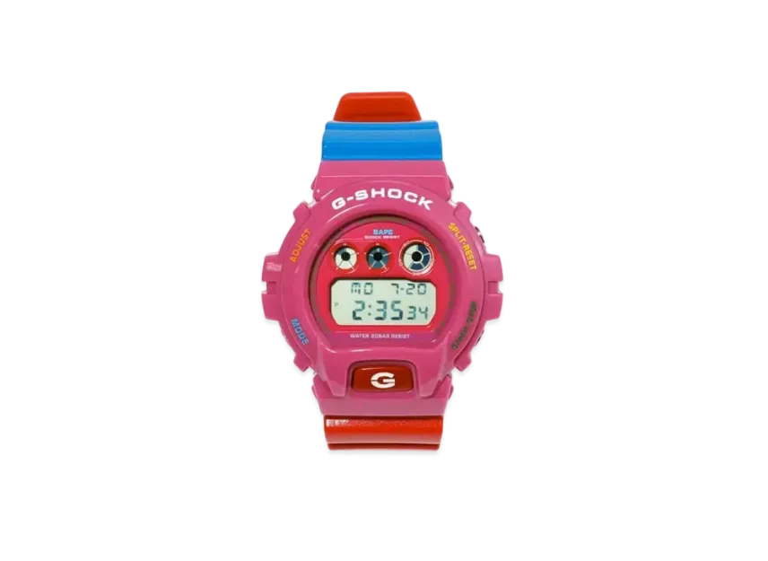 Casio Bape Watch Price Casio G-Shock X BAPE X Kid Cudi DW-6900 45mm In