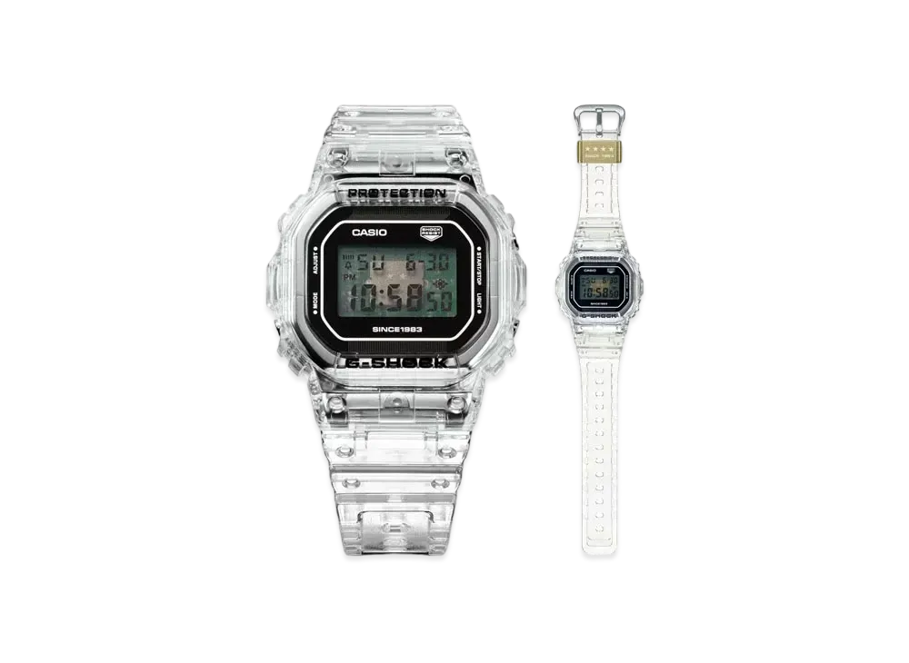 Casio G-Shock 40th Anniversary CLEAR REMIX 5000 SERIES DW-5040RX-7JR