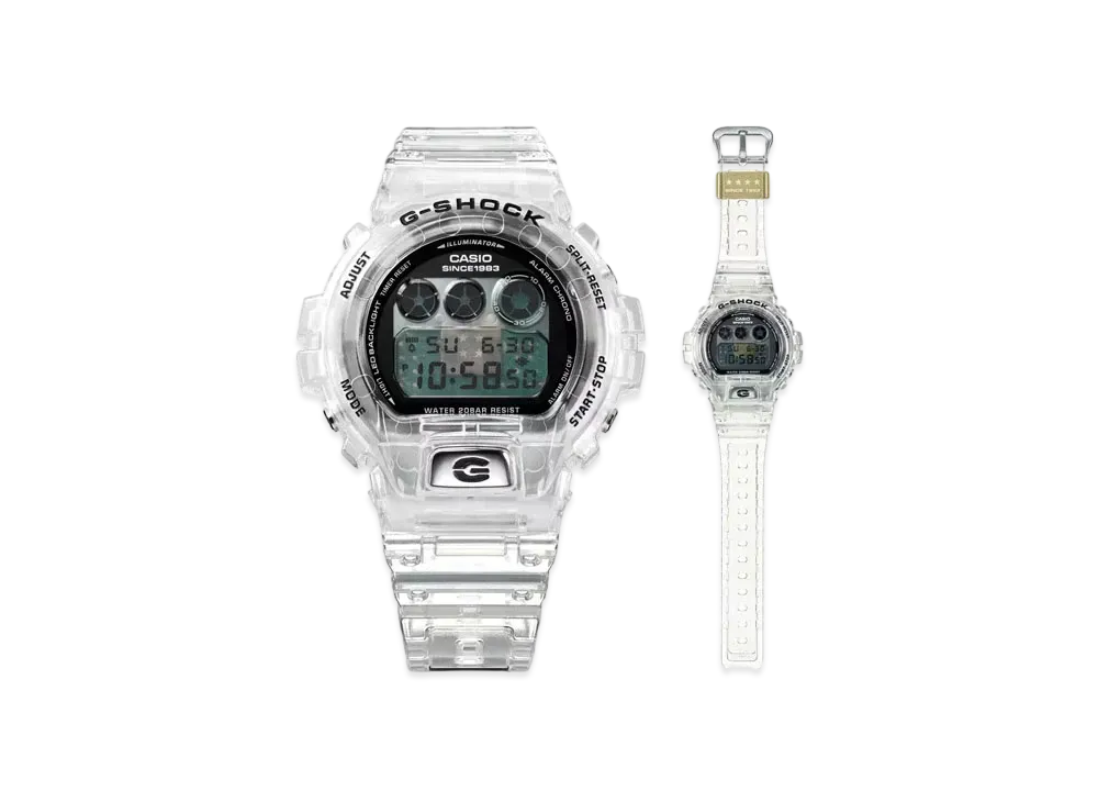 Casio G-Shock 40th Anniversary CLEAR REMIX 6900 SERIES DW-6940RX-7JR