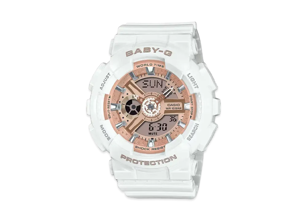Casio G-Shock BABY-G BA-110 Series BA-110X-7A1JF "Pink Gold"