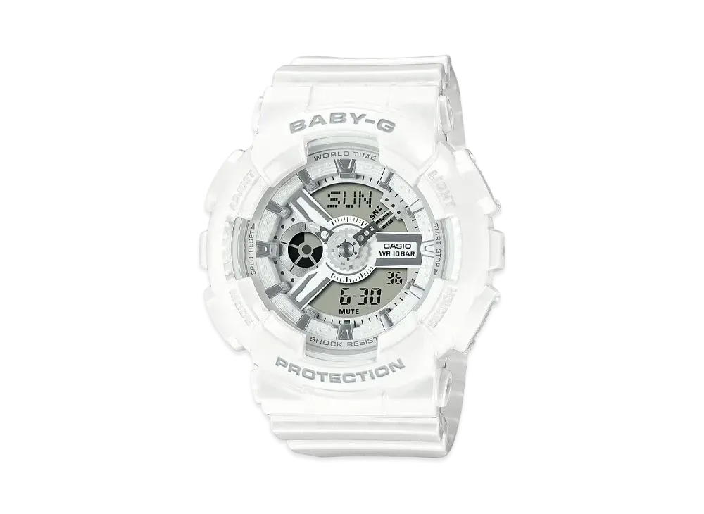 Casio G-Shock BABY-G BA-110 Series BA-110X-7A3JF "White"