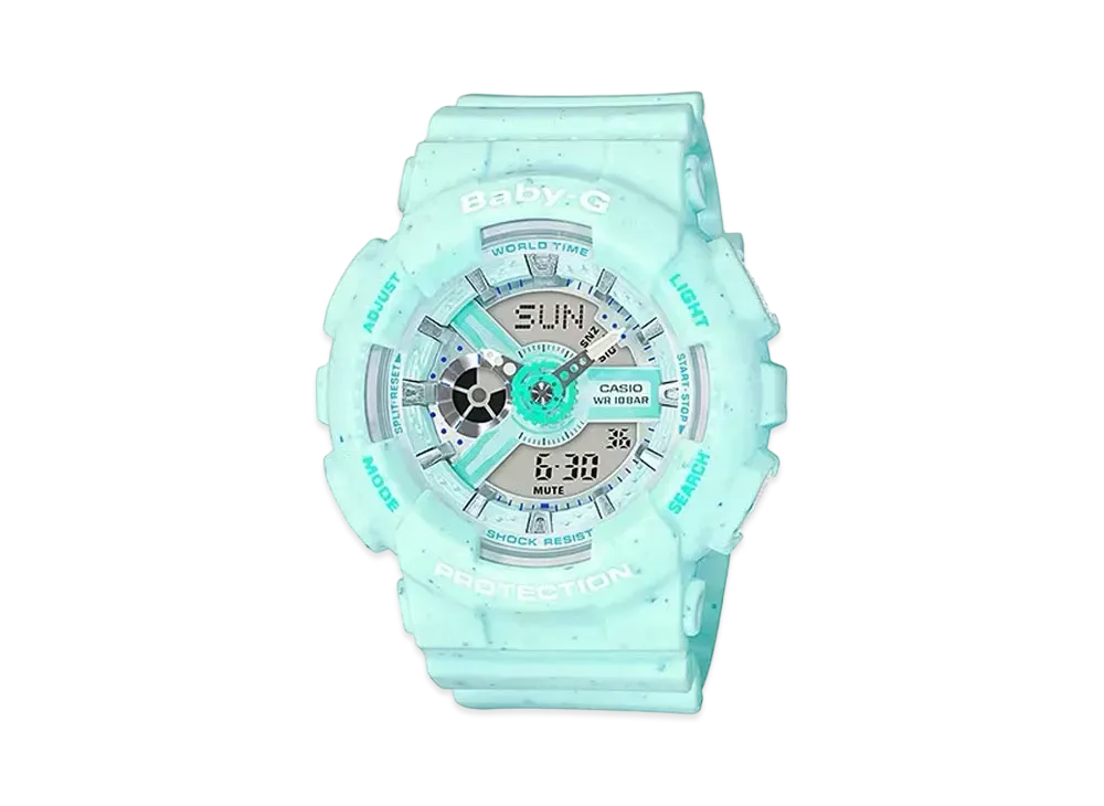 Casio G-Shock BABY-G BA-110 Series BA-110PI-2AJF "Pastel Green"