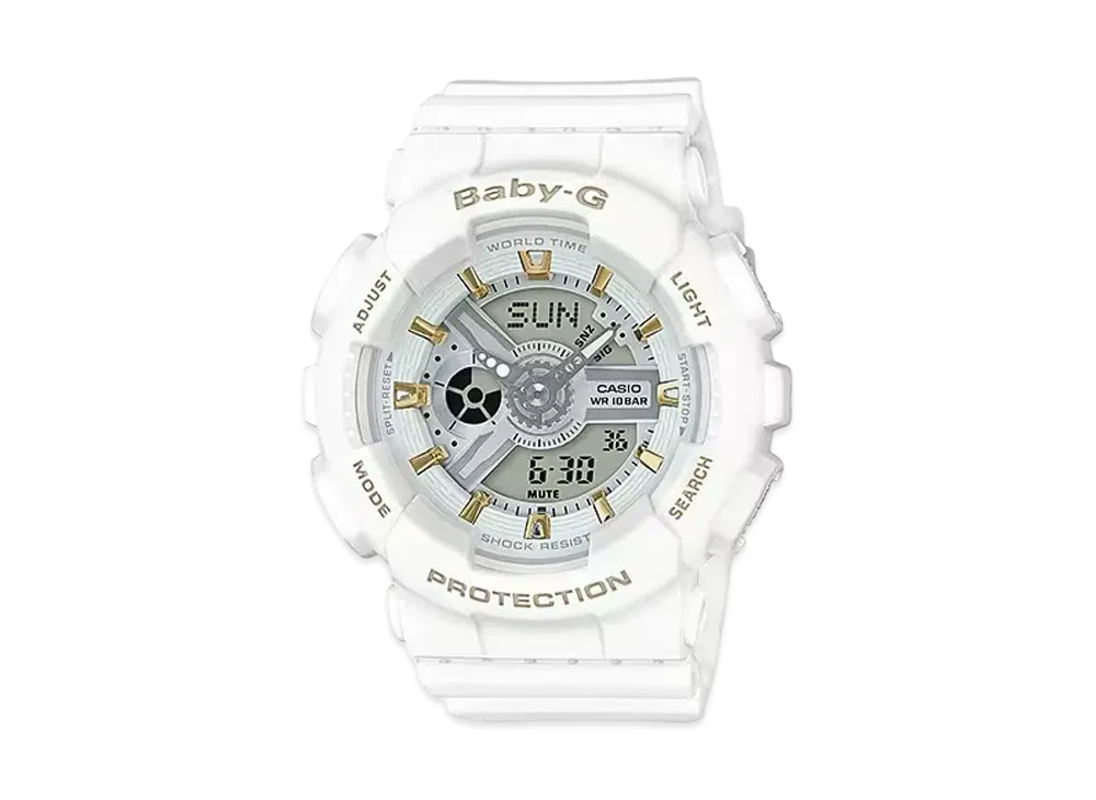 Casio G-Shock BABY-G BA-110 Series BA-110GA-7A1JF "White"