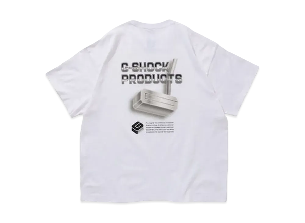 Casio G-Shock Product Outcourse Collection G-Putter T-Shirt "White"