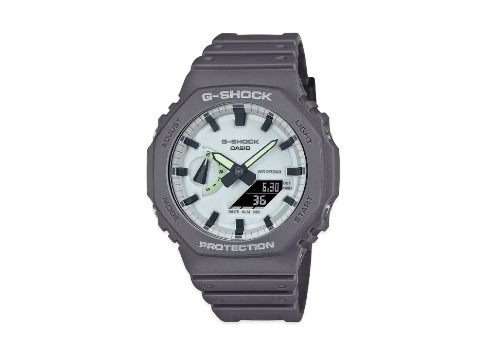 Casio G-Shock 2100 Series Hidden Glow GA-2100HD-8AJF "Gray"