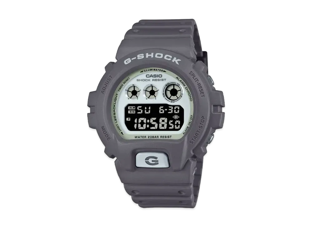 Casio G-Shock 6900 Series Hidden Glow DW-6900HD-8JF "Gray"
