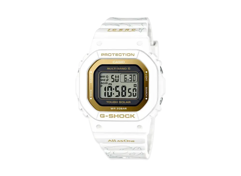 Casio G-Shock x ICERC Japan GMD-W5601K-7JR "White"
