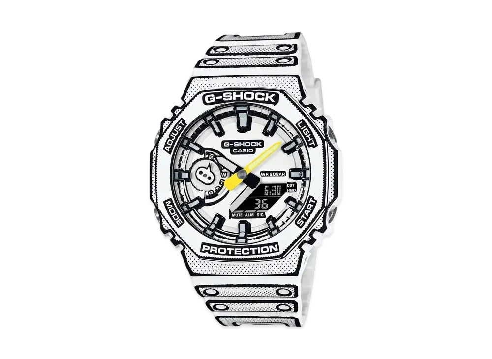 Casio G-Shock 2100 Series GA-2100MNG-7AJR "White"