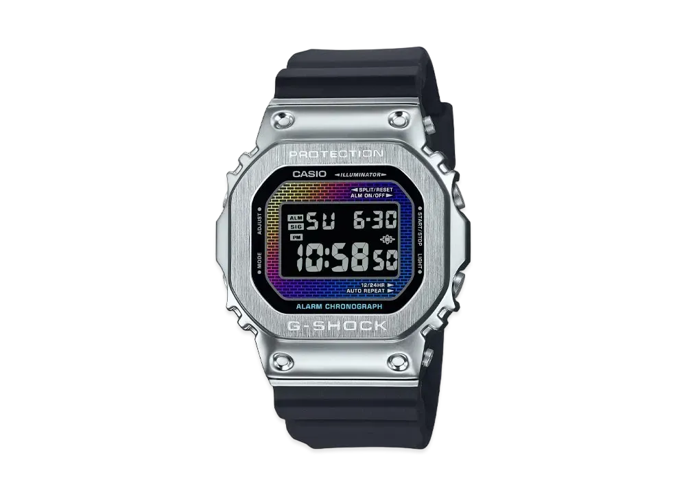 Casio G-Shock 5600 Series GM-5600RW-1JF "Silver"