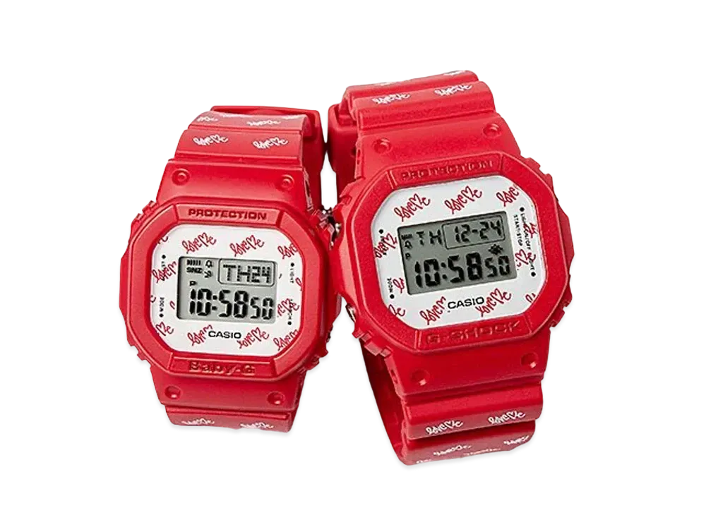 Casio G-Shock G Presents Lover's Collection Pair Watch Pair Watch 2020 LOV-20B-4JR "Red"