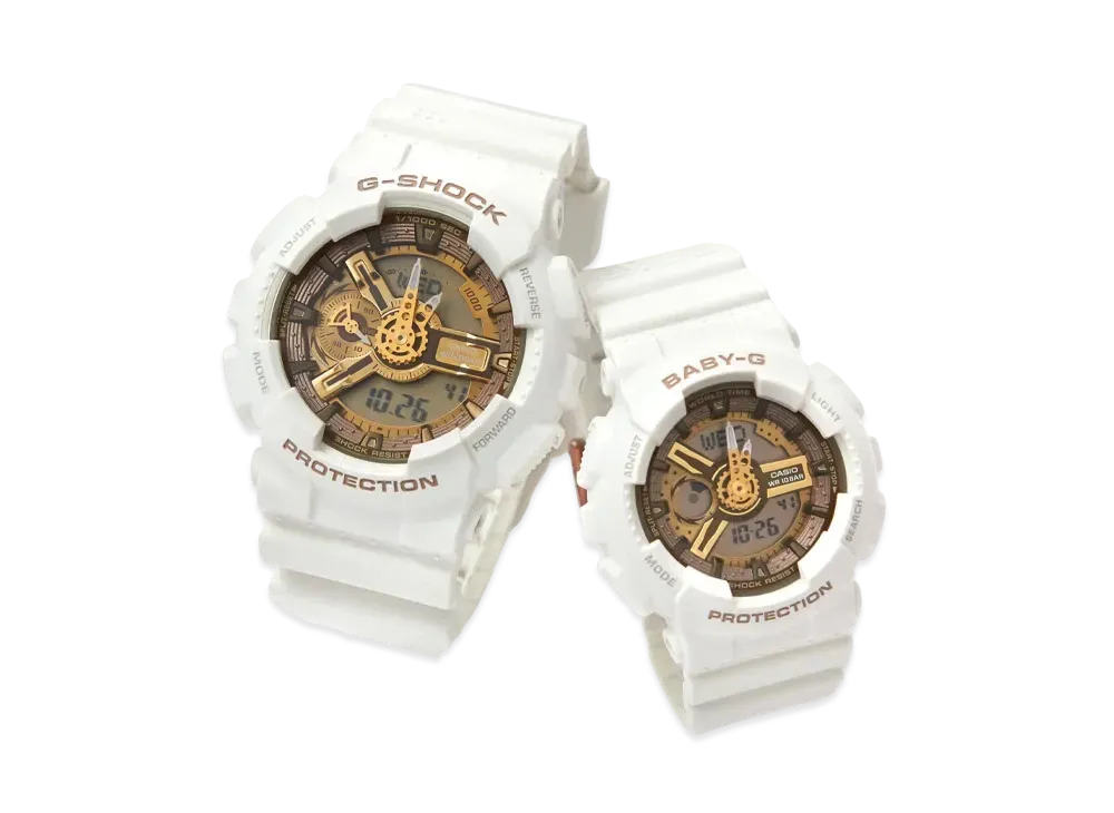 Casio G-Shock G Presents Lover's Collection Pair Watch LOV-22A-7AJR "White"