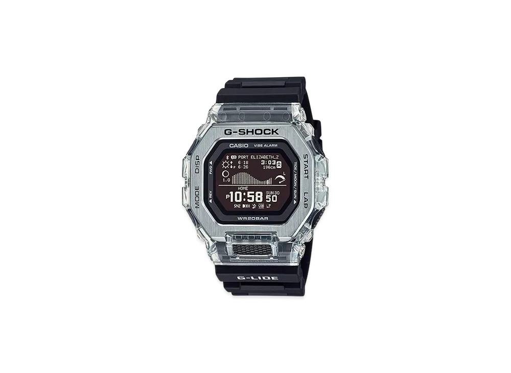 Casio G-Shock G-Lide GBX-100 Series GBX-100S-1JF "Balck"