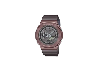 Casio G-Shock Midnight Fog 2100 Series Analog-Digi M Watch "Brown/Comb"